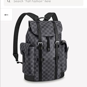 Louis Vuitton Christopher PM Damier Backpack